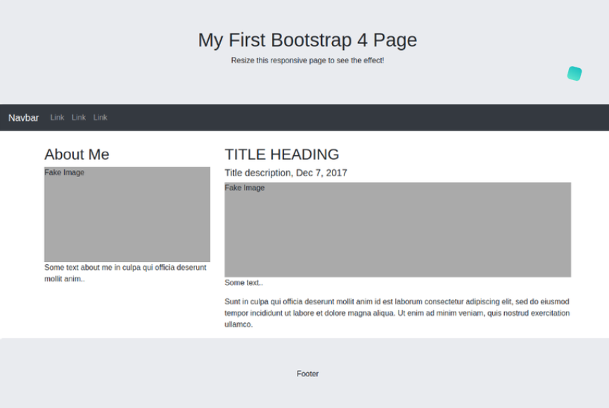 Các loại bố cục website đẹp trong thiết kế website 31 Bố cục website tạo bằng Bootstrap
