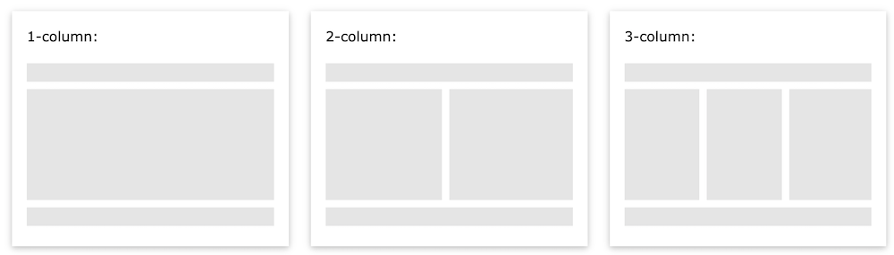 Các loại bố cục website đẹp trong thiết kế website 8 Bố cục Content