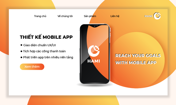 Dịch vụ thiết kế App Mobile chuyên nghiệp, uy tín theo yêu cầu 1 Thiết kế web app mobile