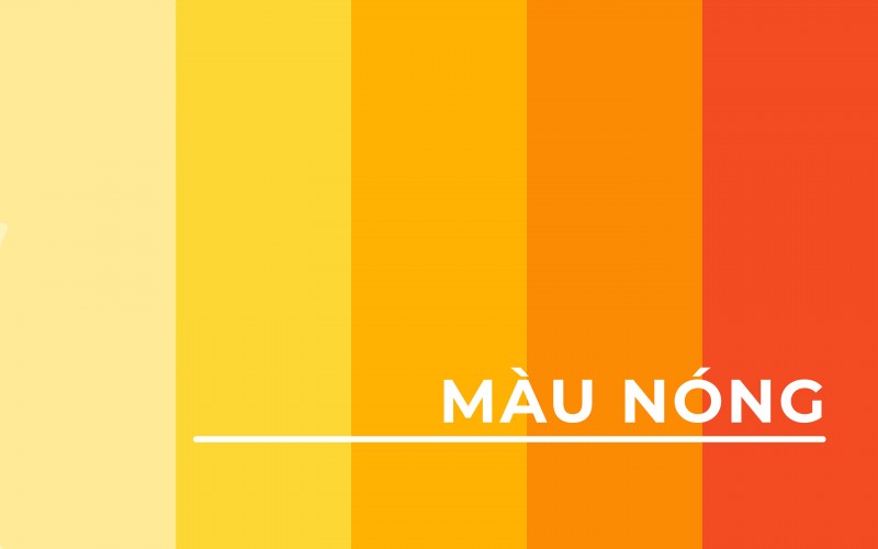 Ý nghĩa màu sắc trong thiết kế ít ai biết (Logo/Website/Banner) 3 Các tone màu nóng
