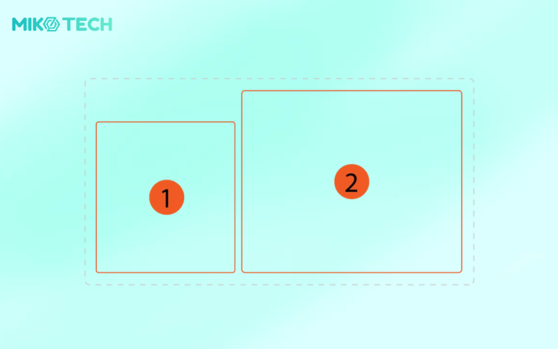 Các loại bố cục website đẹp trong thiết kế website 15 Layout website bất đối xứng