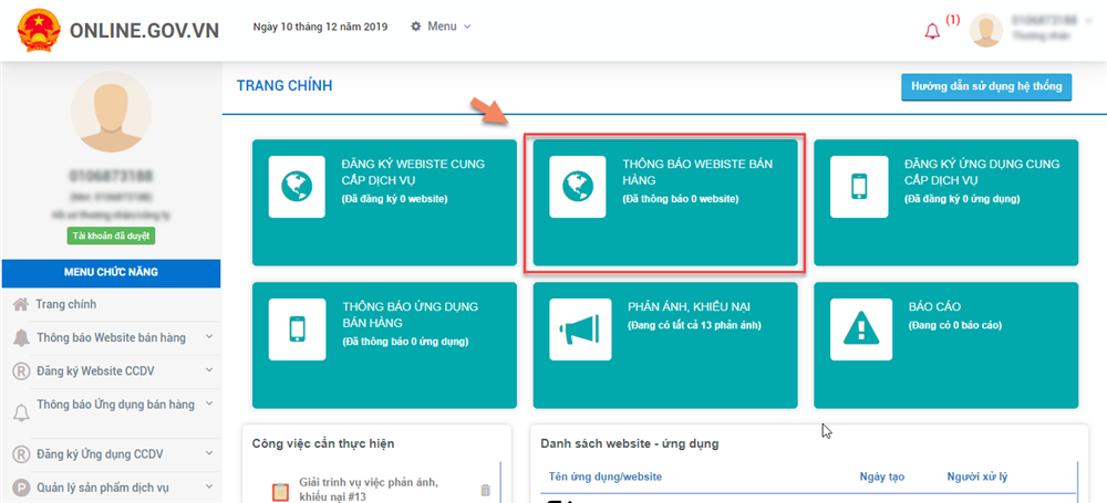 Quy trình Đăng ký website với Bộ Công Thương chi tiết Mới Nhất 9 phí đăng ký website với bộ công thương