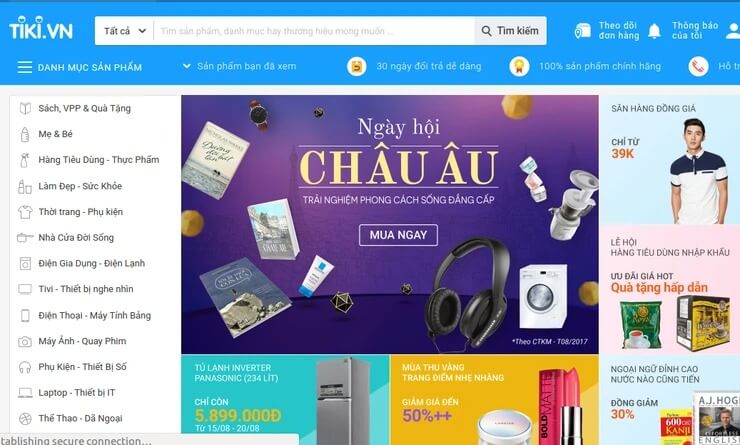 Thiết kế website sàn thương mại điện tử giao diện đẹp mắt, hiện đại 5 Tính năng cần có của một website sàn thương mại điện tử