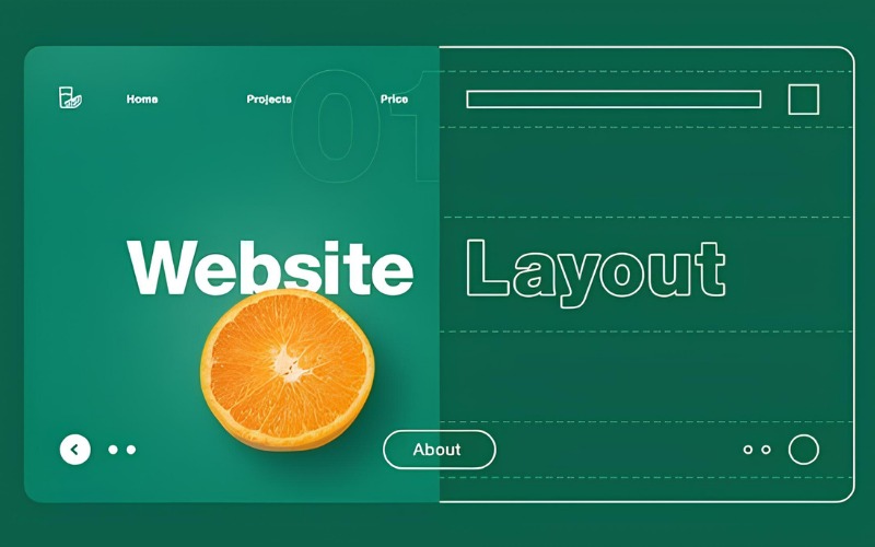 Các loại bố cục website đẹp trong thiết kế website 4 Sử dụng các bố cục website khác biệt, có sáng tạo