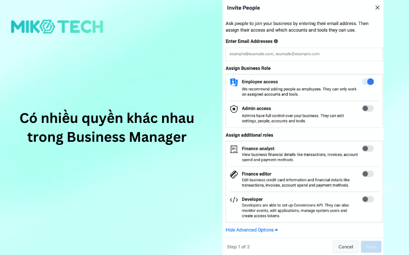 BM Là Gì? Cách Tạo Tài Khoản Business Manager Facebook 6 invite business manager