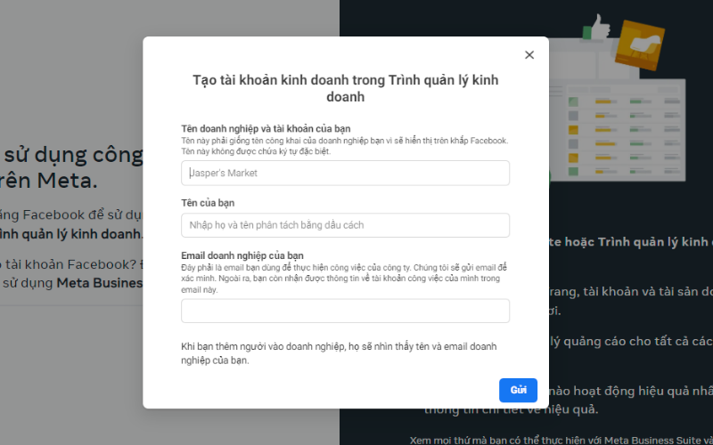 BM Là Gì? Cách Tạo Tài Khoản Business Manager Facebook 5 tạo tài khoản BM facebook