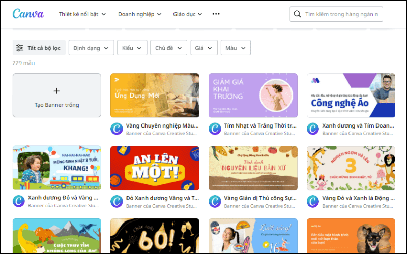 Banner Là Gì? Kích Thước Banner Thông Dụng Trong Thiết Kế 6 banner là
