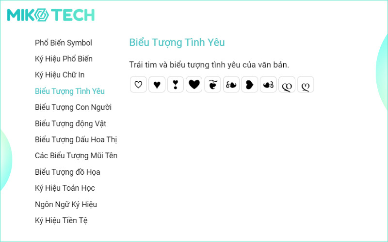 1000 Biểu Tượng, Icon, Kí Hiệu Phổ Biến, Đẹp Mắt Và Miễn Phí 2 biểu tượng trái tim