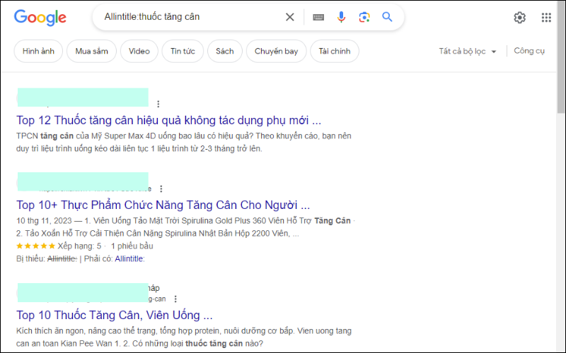Allintitle Là Gì? Cách Sử Dụng Khi Phân Tích Từ Khóa SEO 4 allintitle la gi