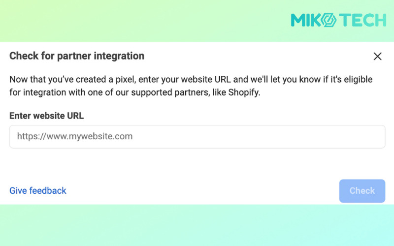 Facebook Pixel là gì? Hướng dẫn thiết lập Facebook Pixel 6 nhập url website