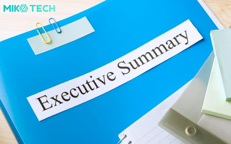 Proposal Là Gì? Chi Tiết 8 Bước Viết Proposal Hiệu Quả 3 executive summary