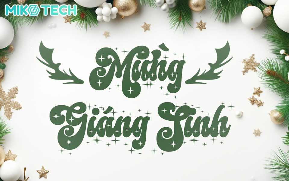 15+ Font Chữ Giáng Sinh Việt Hóa Đẹp, Ấn Tượng Cho Mùa Lễ 5 Font chu giang sinh DVN Christmas