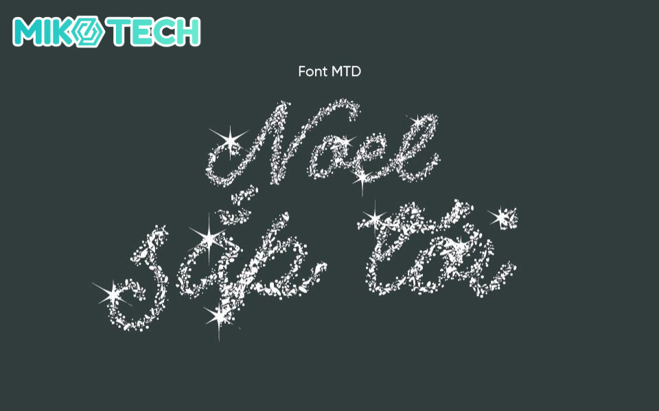 15+ Font Chữ Giáng Sinh Việt Hóa Đẹp, Ấn Tượng Cho Mùa Lễ 11 font chữ giáng sinh christmas miracle