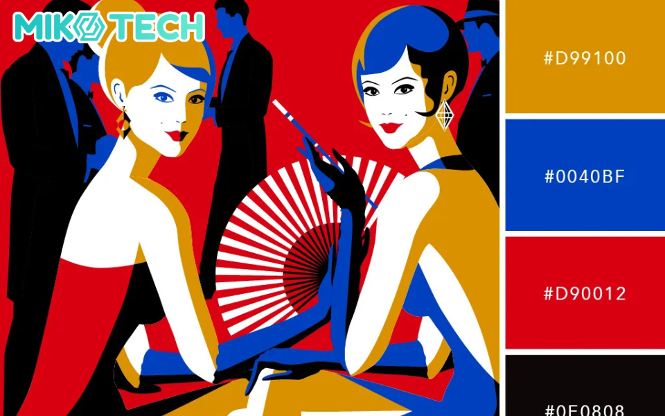 Các Phong Cách Thiết Kế Đồ Họa Ấn Tượng Nhất Hiện Nay 9 art deco design style