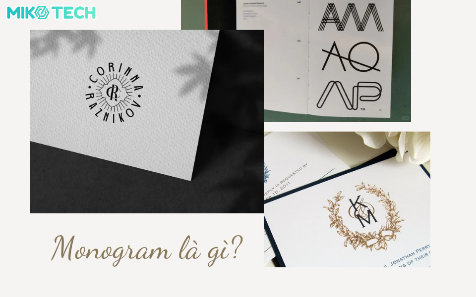 Monogram là gì? Ứng dụng của monogram trong thiết kế đồ hoạ 2 Ung dung Monogram trong thiet ke duong dai