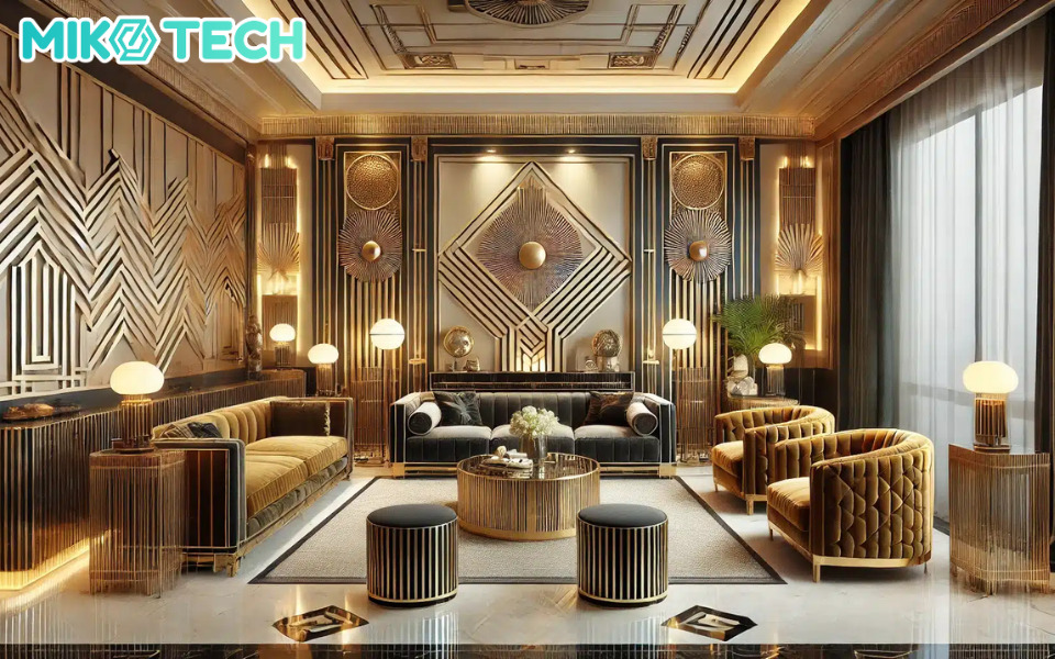 Art Deco Là Gì? Ứng Dụng Của Phong Cách Thiết Kế Art Deco 7 nội thất art deco