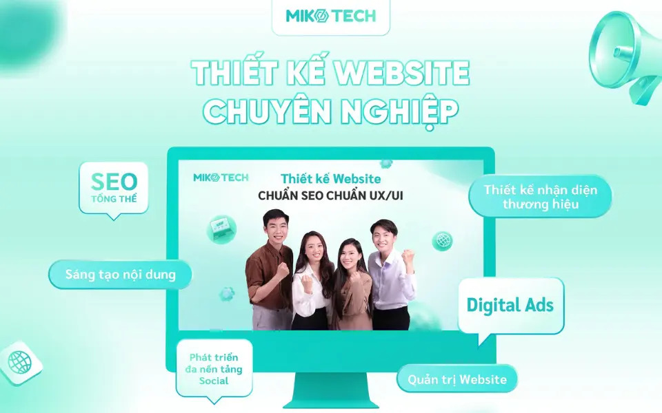 Thiết Kế Website Giá Rẻ, Chuyên Nghiệp Và Chuẩn SEO 1 thiết kế web chuyên nghiệp
