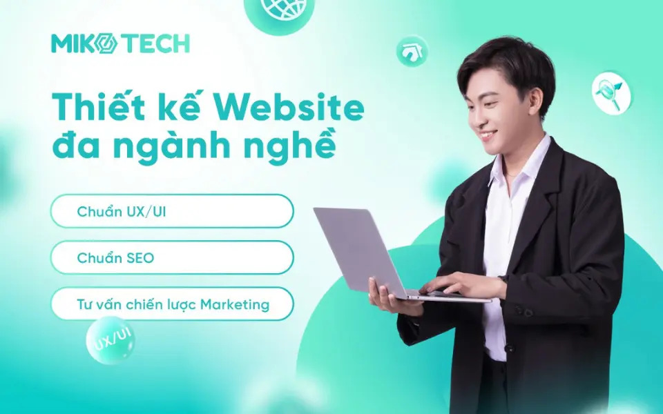Thiết Kế Website Giá Rẻ, Chuyên Nghiệp Và Chuẩn SEO 10 thiết kế web đa ngành nghề